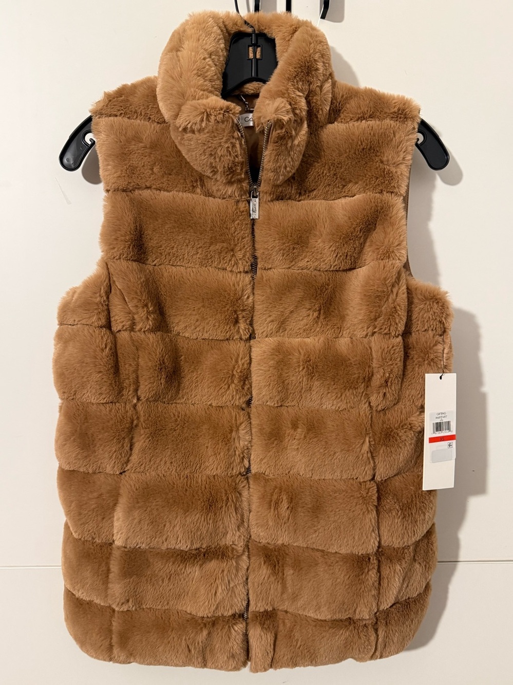 CALVIN KLEIN Faux Fur Vest